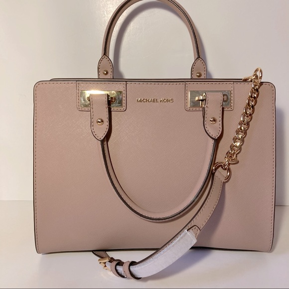 Michael Kors Handbags - MICHAEL KORS Quinn Medium Satchel Fawn NWT